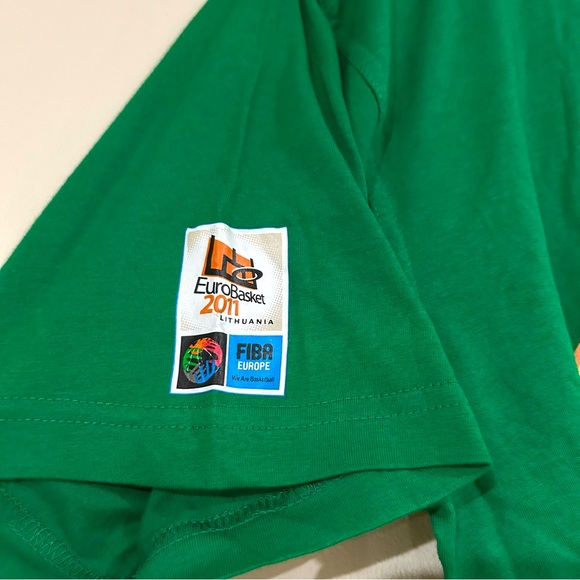 2011 Lithuania Eurobasket Basketball Tournament Shirt - Picture 4 of 6